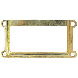 Brass on sale card holder